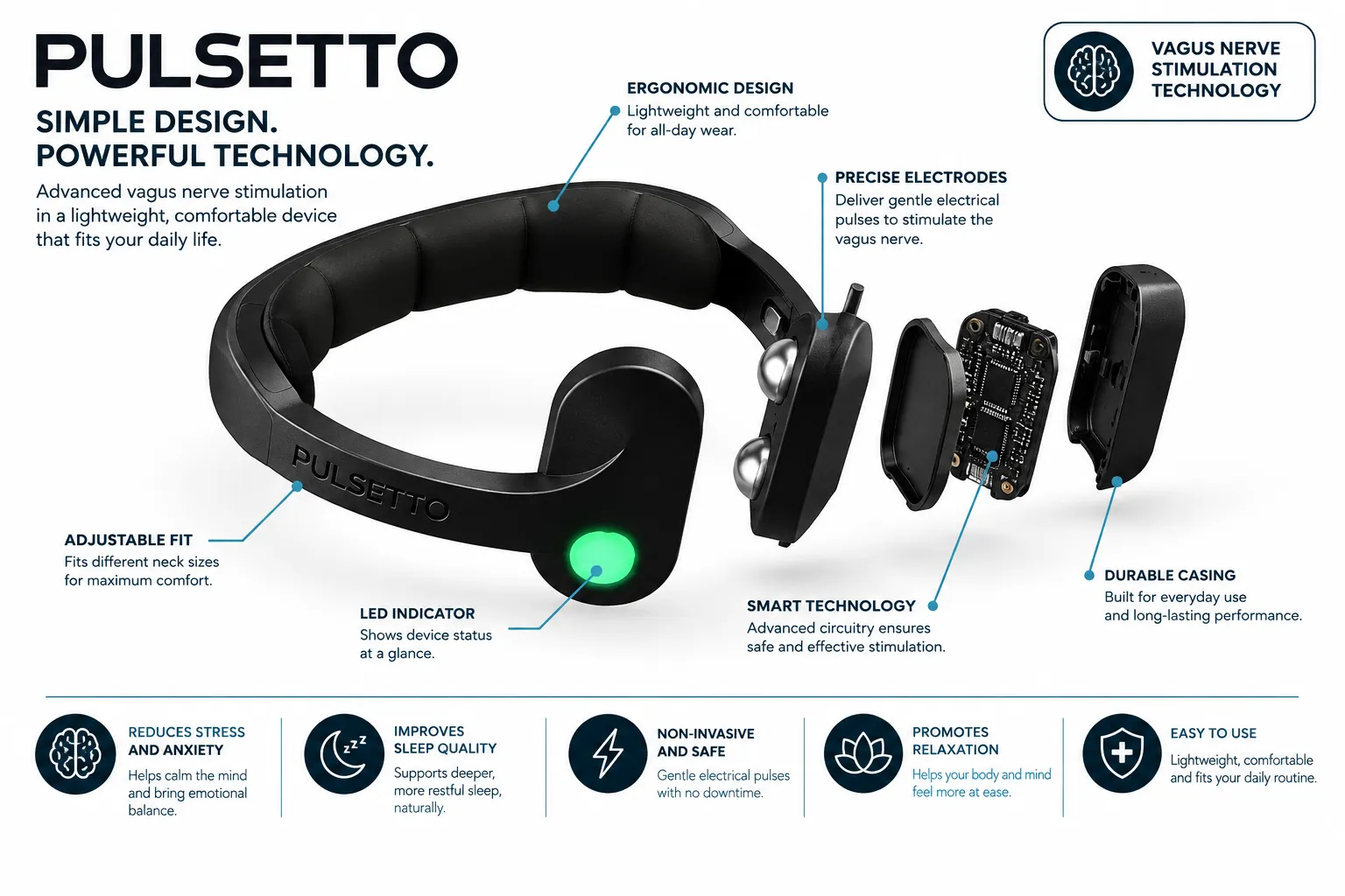 Pulsetto components